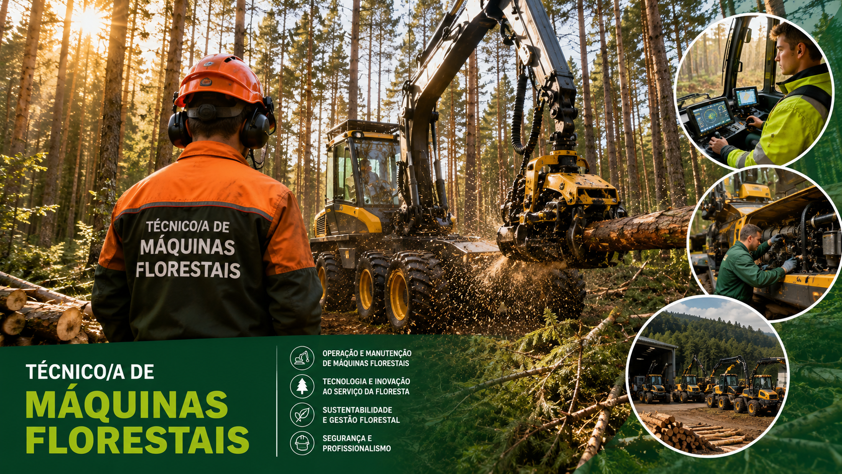 Técnico/a de Máquinas Florestais