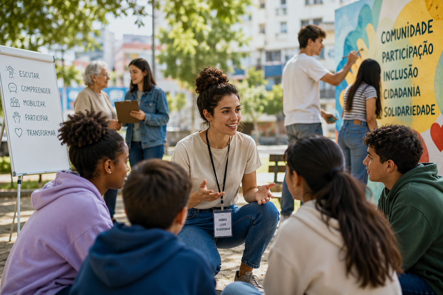 Técnico/a de Animação e Mediação Comunitária